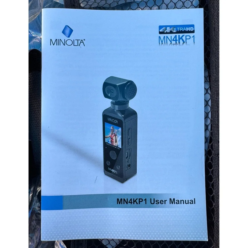 Minolta‎ MN4KP1 4K Ultra HD Action Camera 16MP WiFi Waterproof NEW in Box